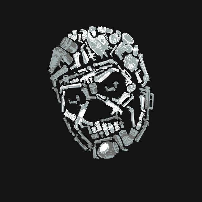 Skull Arsenal-baby basic onesie-DJKopet