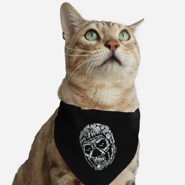 Skull Arsenal-cat adjustable pet collar-DJKopet