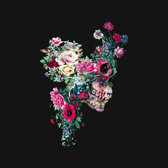 SKULL VII-none removable cover w insert throw pillow-RizaPeker
