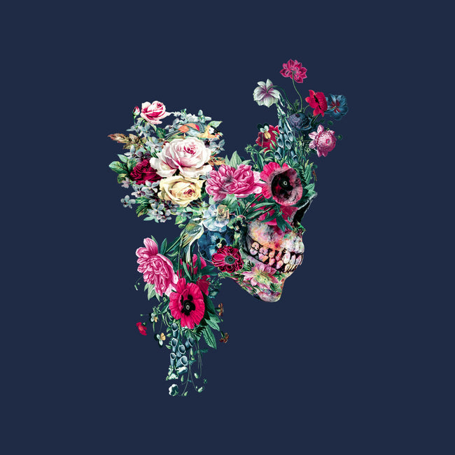 SKULL VII-none removable cover w insert throw pillow-RizaPeker