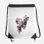 SKULL VII-none drawstring bag-RizaPeker