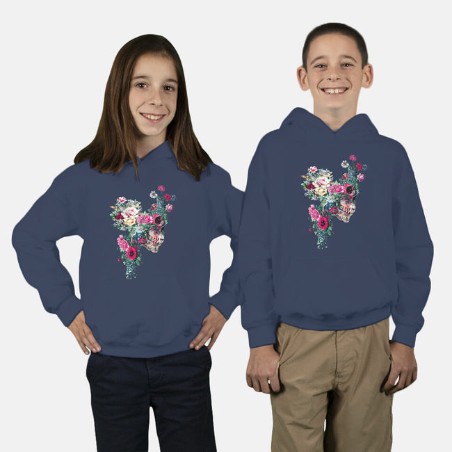 SKULL VII-youth pullover sweatshirt-RizaPeker