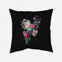 SKULL VII-none removable cover w insert throw pillow-RizaPeker