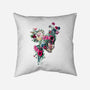 SKULL VII-none removable cover w insert throw pillow-RizaPeker