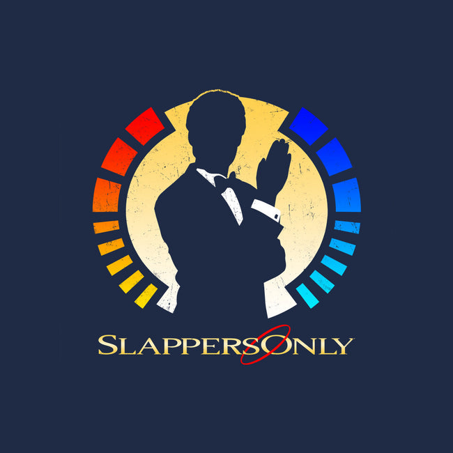 Slappers Only-womens v-neck tee-CoryFreeman