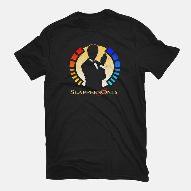 Slappers Only-womens fitted tee-CoryFreeman