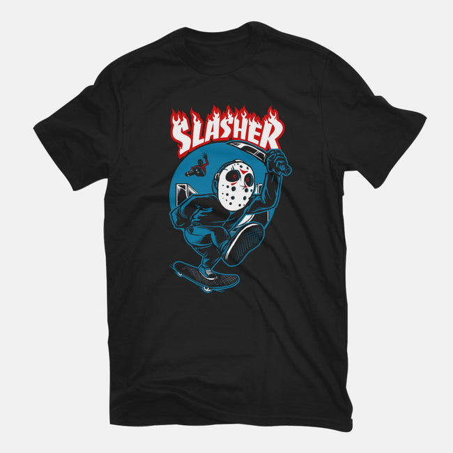 Slash and Burn-mens heavyweight tee-joerawks