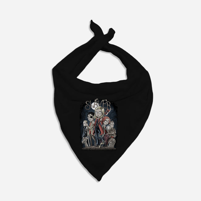 Slayer-cat bandana pet collar-saqman