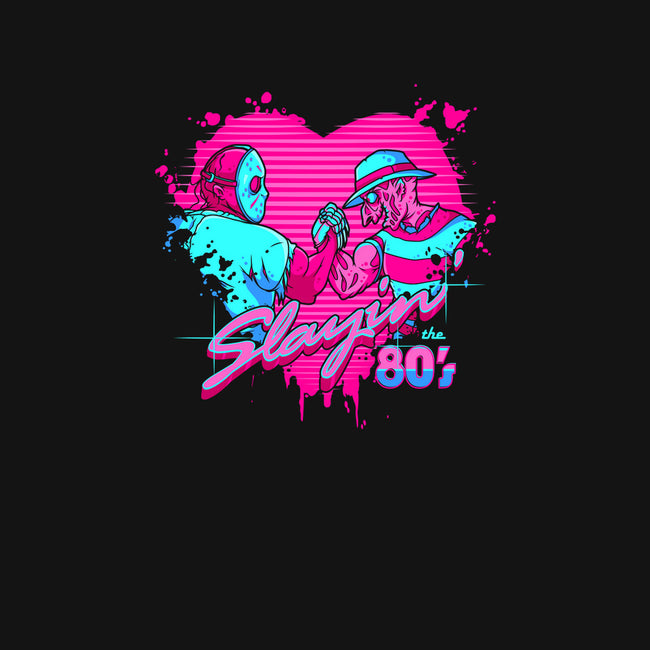 Slayin' the 80's-none stretched canvas-Chris_Gianelloni