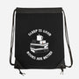 Sleep is Good-none drawstring bag-ducfrench