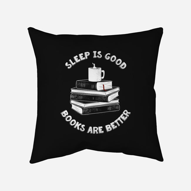 Sleep is Good-none removable cover w insert throw pillow-ducfrench