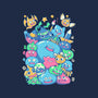 Slime Party-none drawstring bag-TechraNova