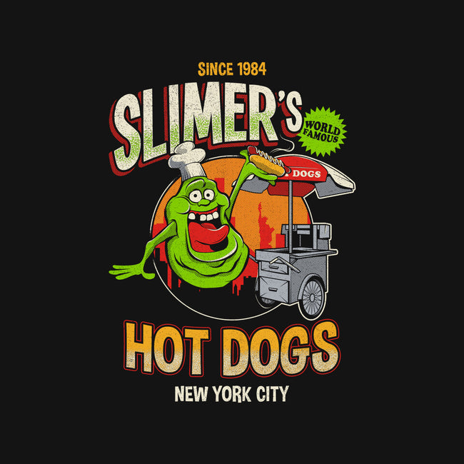 Slimer's Hot Dogs-unisex kitchen apron-RBucchioni