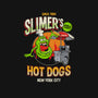 Slimer's Hot Dogs-womens off shoulder sweatshirt-RBucchioni
