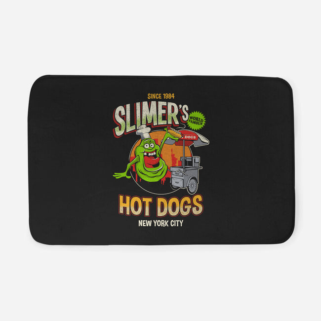 Slimer's Hot Dogs-none memory foam bath mat-RBucchioni