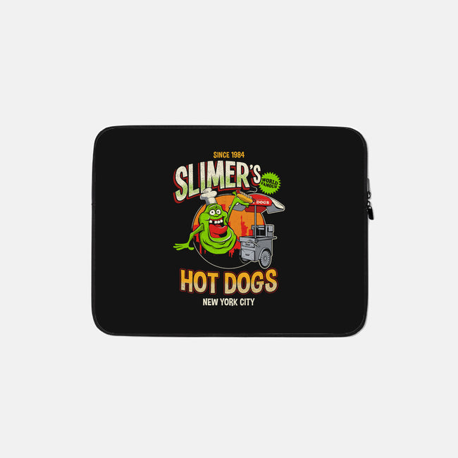 Slimer's Hot Dogs-none zippered laptop sleeve-RBucchioni