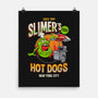 Slimer's Hot Dogs-none matte poster-RBucchioni