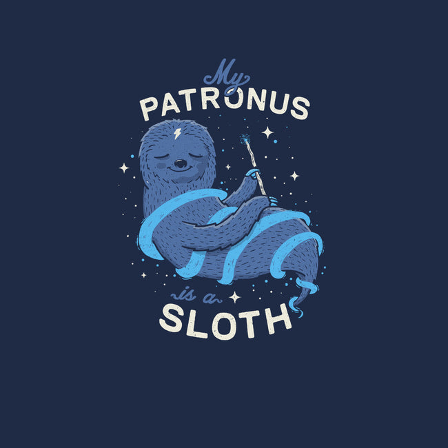 Sloth Patronus-none stretched canvas-eduely
