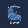 Sloth Patronus-none non-removable cover w insert throw pillow-eduely