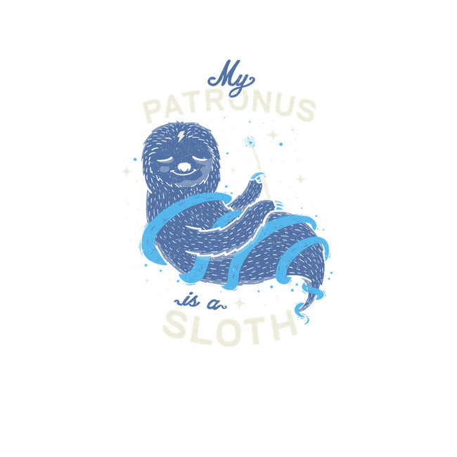 Sloth Patronus-none stretched canvas-eduely