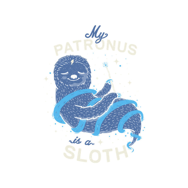 Sloth Patronus-none fleece blanket-eduely