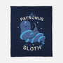 Sloth Patronus-none fleece blanket-eduely