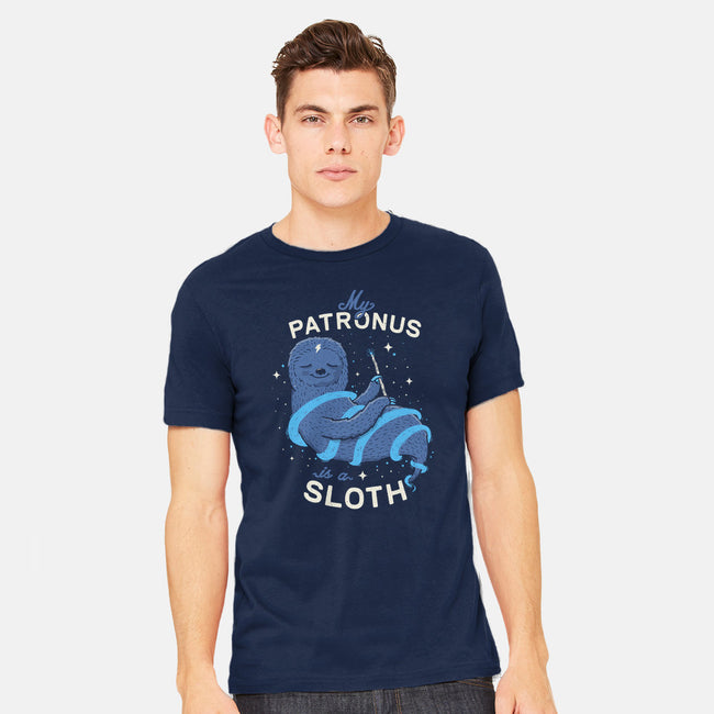 Sloth Patronus-mens heavyweight tee-eduely
