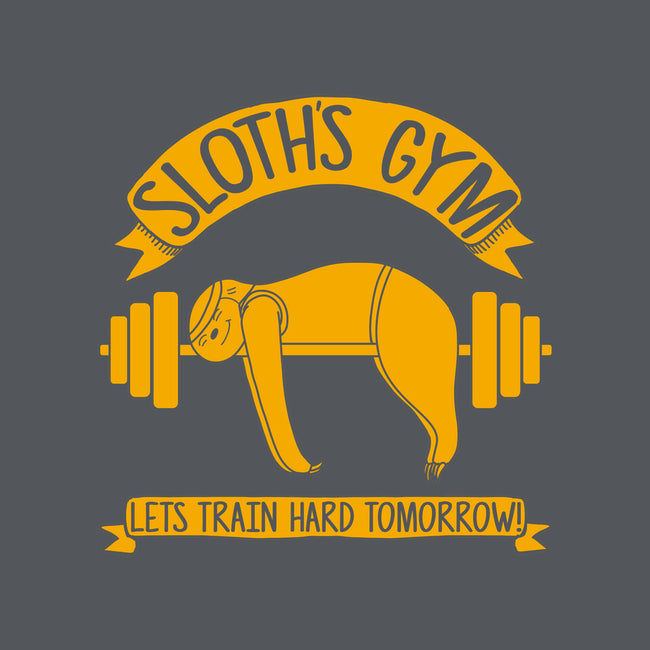 Sloth's Gym-none beach towel-Legendary Phoenix