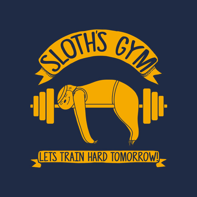 Sloth's Gym-none removable cover w insert throw pillow-Legendary Phoenix