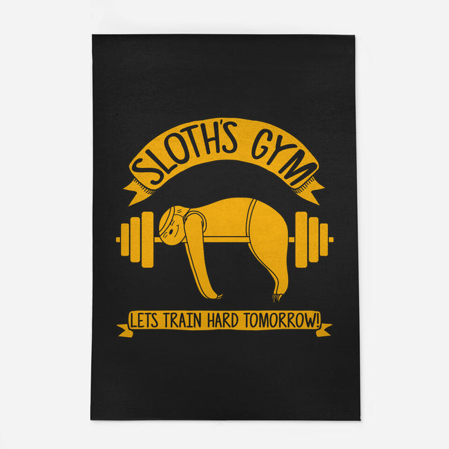 Sloth's Gym-none indoor rug-Legendary Phoenix
