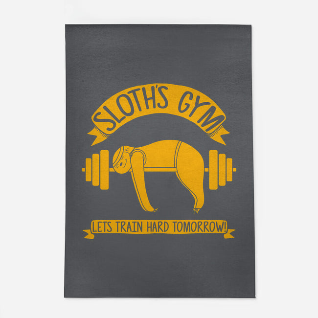 Sloth's Gym-none indoor rug-Legendary Phoenix