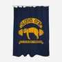 Sloth's Gym-none polyester shower curtain-Legendary Phoenix