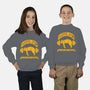 Sloth's Gym-youth crew neck sweatshirt-Legendary Phoenix