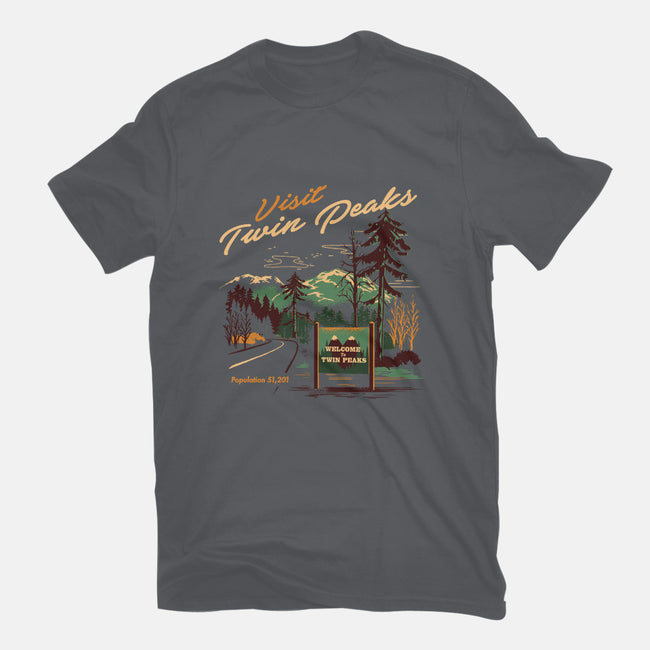 Small Town Travel-mens heavyweight tee-Steven Rhodes
