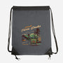 Small Town Travel-none drawstring bag-Steven Rhodes