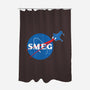 Smeg-none polyester shower curtain-geekchic_tees