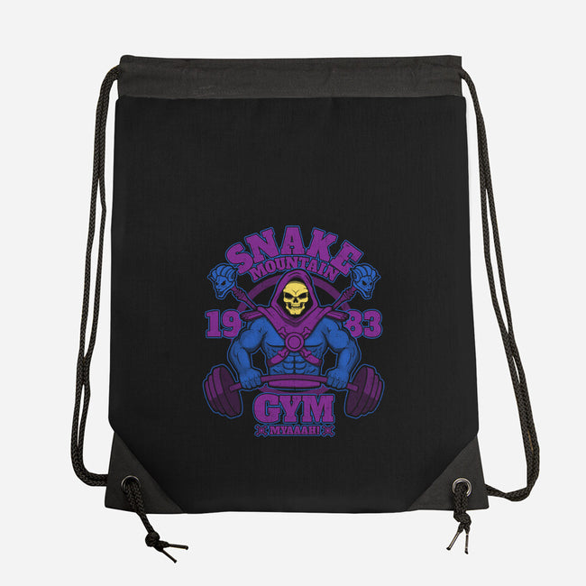 Snake Mountain Gym-none drawstring bag-jozvoz