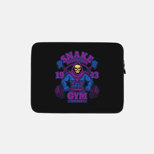 Snake Mountain Gym-none zippered laptop sleeve-jozvoz