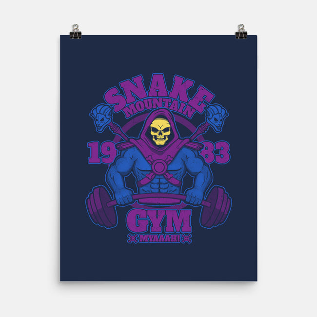 Snake Mountain Gym-none matte poster-jozvoz