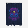 Snake Mountain Gym-none polyester shower curtain-jozvoz