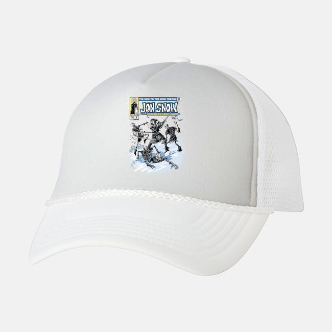 Snow Issue 1-unisex trucker hat-Robreepart