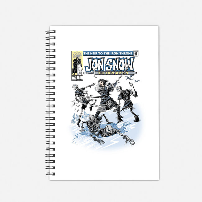 Snow Issue 1-none dot grid notebook-Robreepart