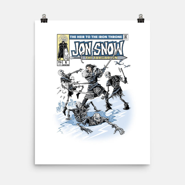 Snow Issue 1-none matte poster-Robreepart