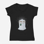 Snowdis-womens v-neck tee-Malcassairo