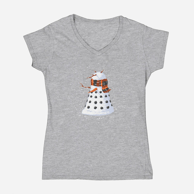 Snow-Lek-womens v-neck tee-Malcassairo