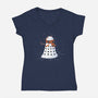 Snow-Lek-womens v-neck tee-Malcassairo