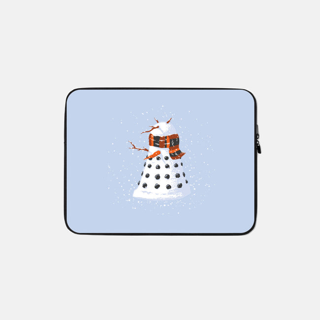 Snow-Lek-none zippered laptop sleeve-Malcassairo