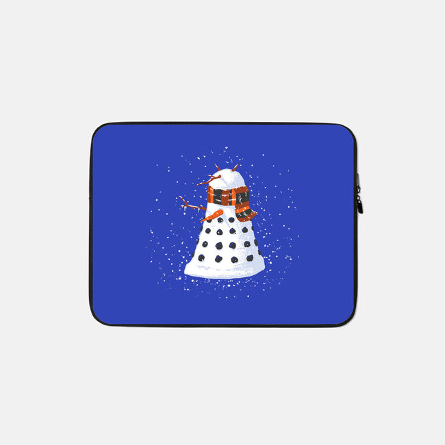 Snow-Lek-none zippered laptop sleeve-Malcassairo