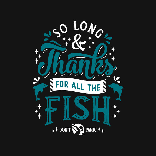 So Long and Thanks!-unisex kitchen apron-Nemons