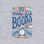 So Many Books-womens off shoulder sweatshirt-risarodil